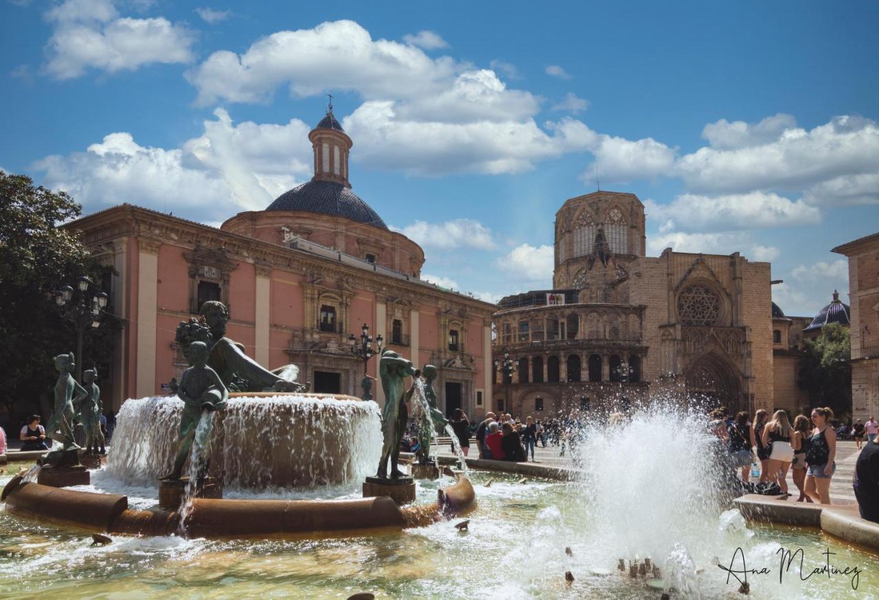 Luminoso. Comodo. Acogedor. Wifi. Junto A Ave Valencia Buitenkant foto