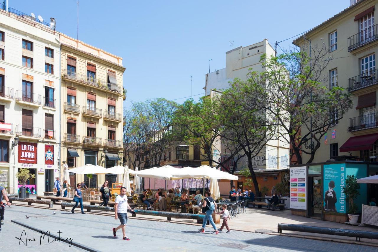 Luminoso. Comodo. Acogedor. Wifi. Junto A Ave Valencia Buitenkant foto