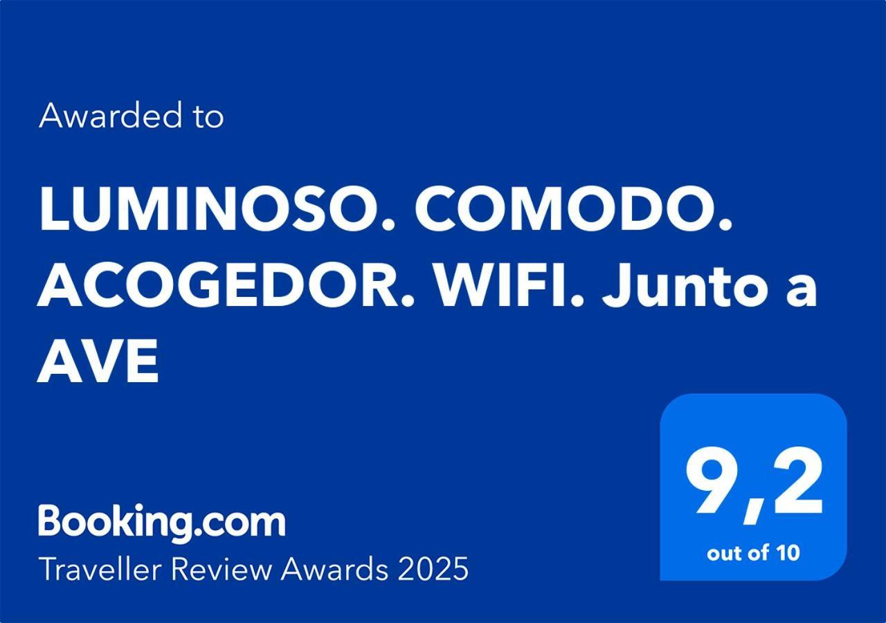 Luminoso. Comodo. Acogedor. Wifi. Junto A Ave Valencia Buitenkant foto